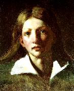 Theodore   Gericault, tete de jeune homme